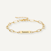 PIVOT PERSONALISED BAR BRACELET (READY IN 4 DAYS)
