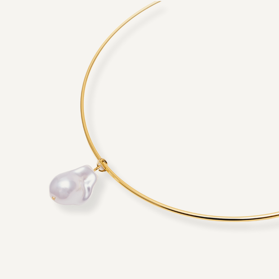 MYKONOS PEARL NECKLACE