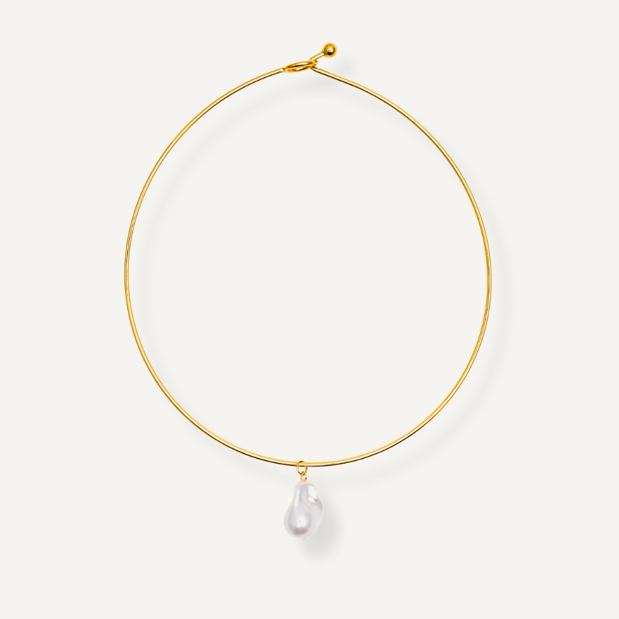 MYKONOS PEARL NECKLACE