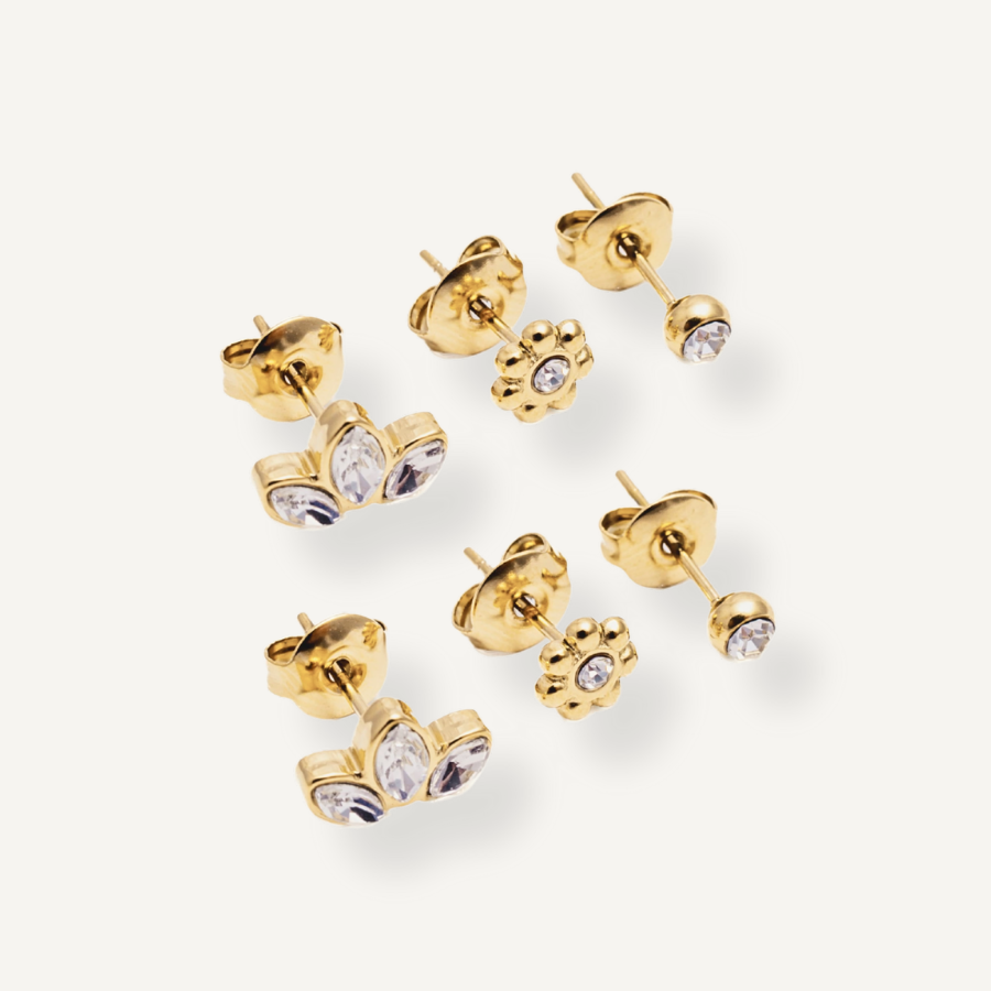GOLDEN HOUR EARRING STACK