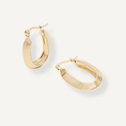SEVILLE GOLD HOOPS