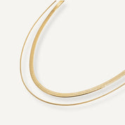 DOUBLE LAYER JAGGER NECKLACE