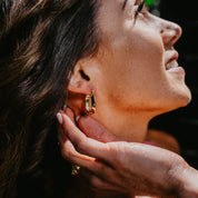 SEVILLE GOLD HOOPS