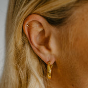 SURGE GOLD HOOPS