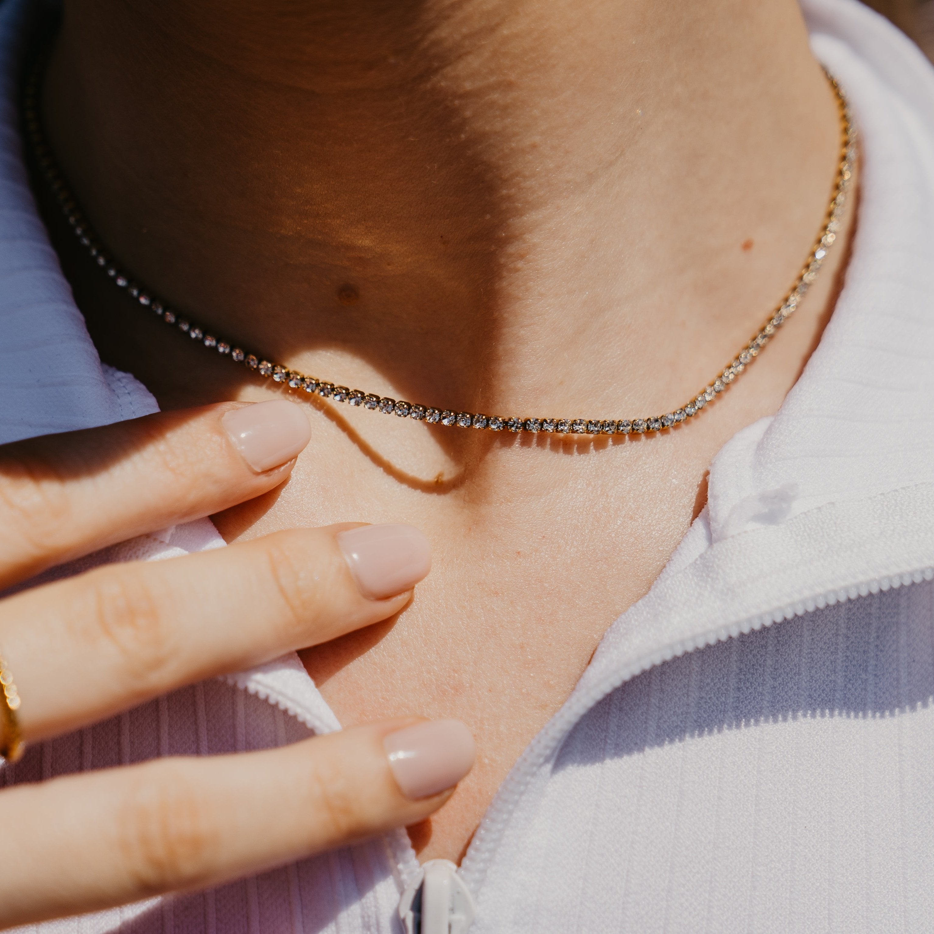 LUXE TENNIS NECKLACE
