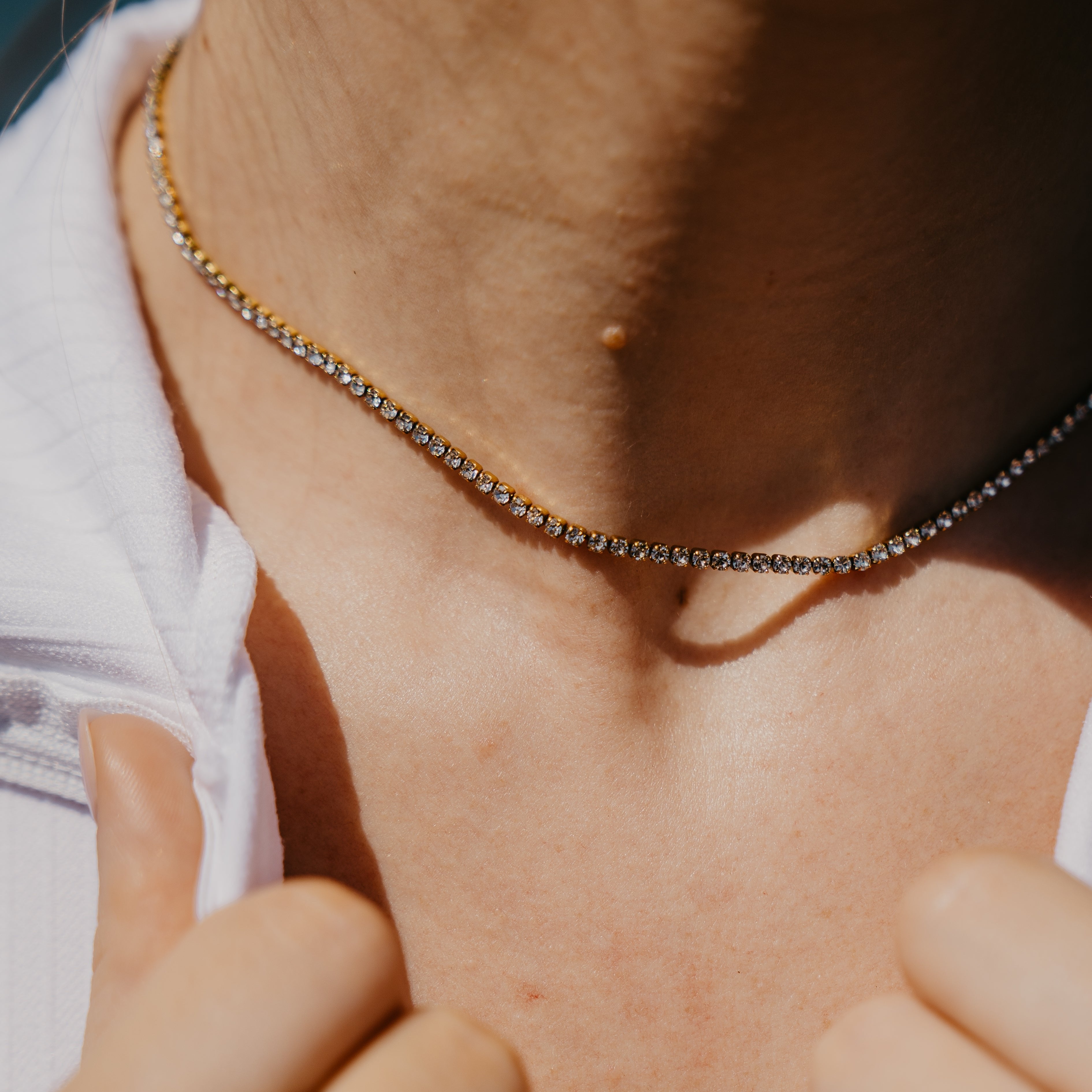 LUXE TENNIS NECKLACE
