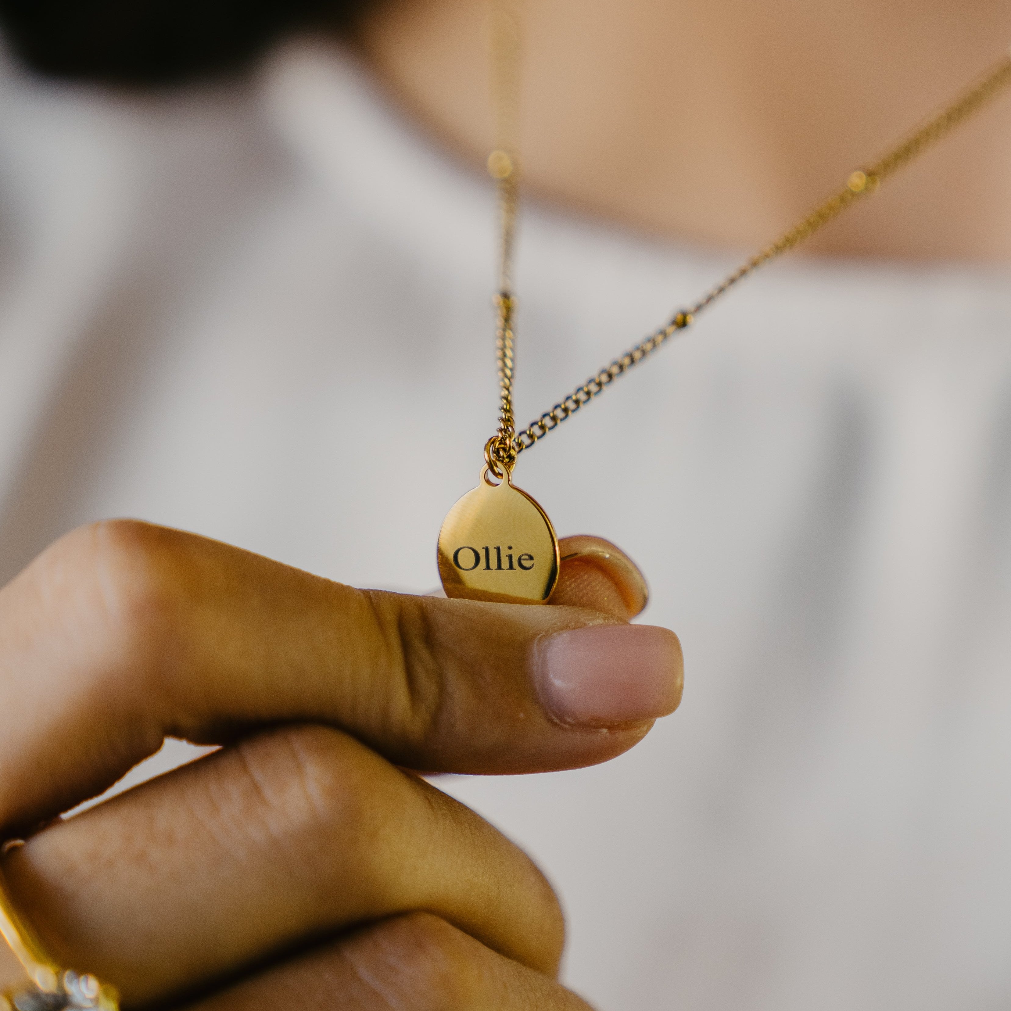 PERSONALISED PAW PRINT NECKLACE (READY IN 4 DAYS)
