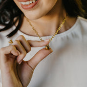 PERSONALISED PADLOCK NECKLACE (READY IN 4 DAYS)