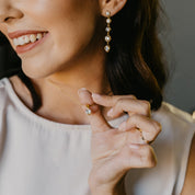 MEREILLE CZ STONE NECKLACE
