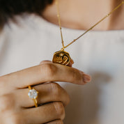PERSONALISED HAND AND FOOTPRINT NECKLACE (READY IN 4 DAYS)