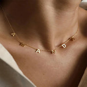 PERSONALISED INITIAL NECKLACE (READY IN 5 WEEKS)