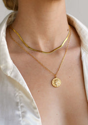 Jagger Herringbone Necklace ( Gold & Silver, 44cm & 50cm lengths ) - Grace The Brand