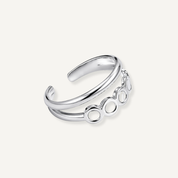 SILVER CELESTE RING