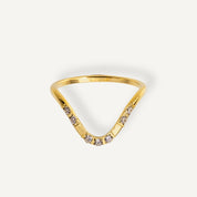 GISELLE CURVED RING