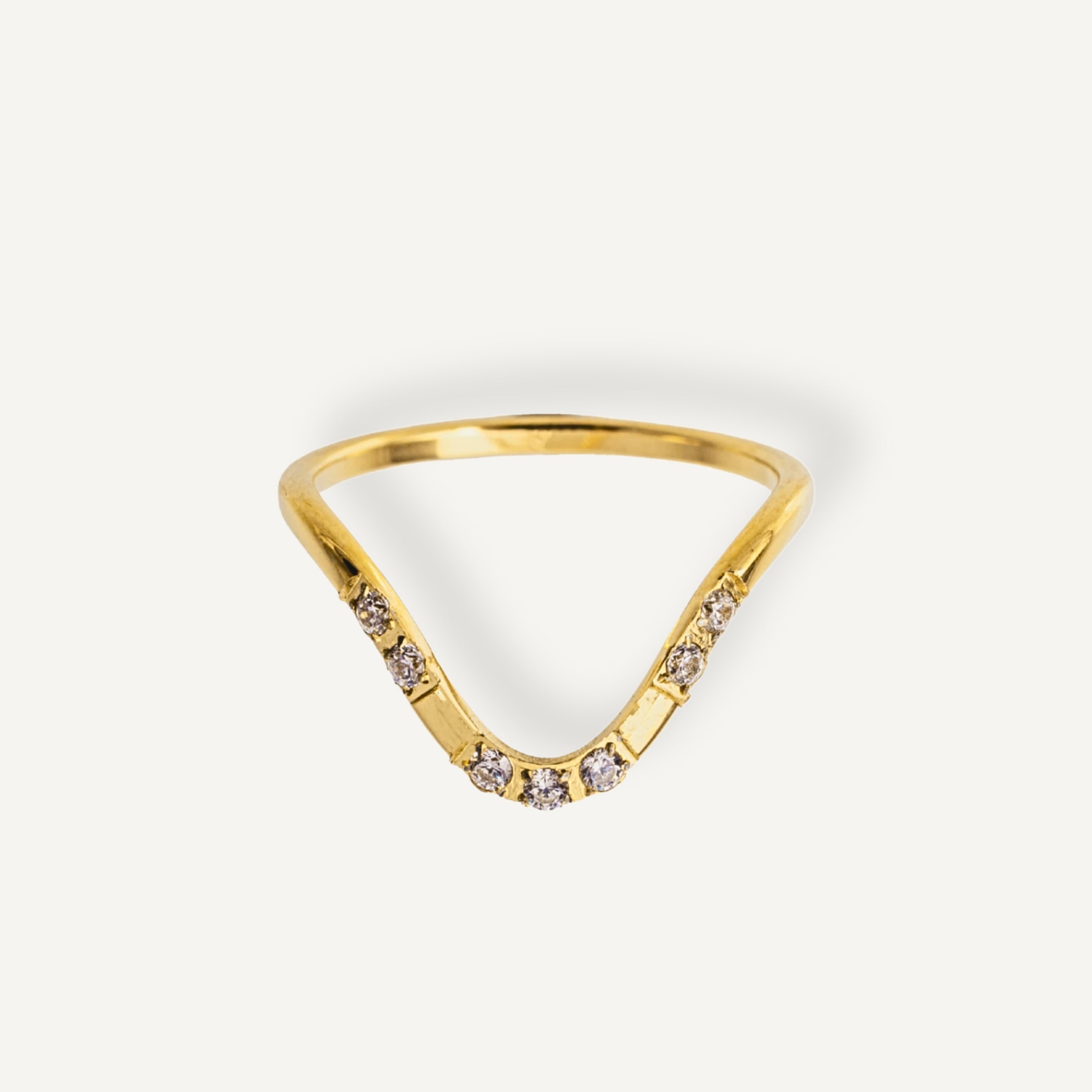 GISELLE CURVED RING