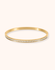 Anastasia CZ Tennis Bangle - Water & Tarnish Proof