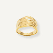 AALIYAH TEXTURED RING