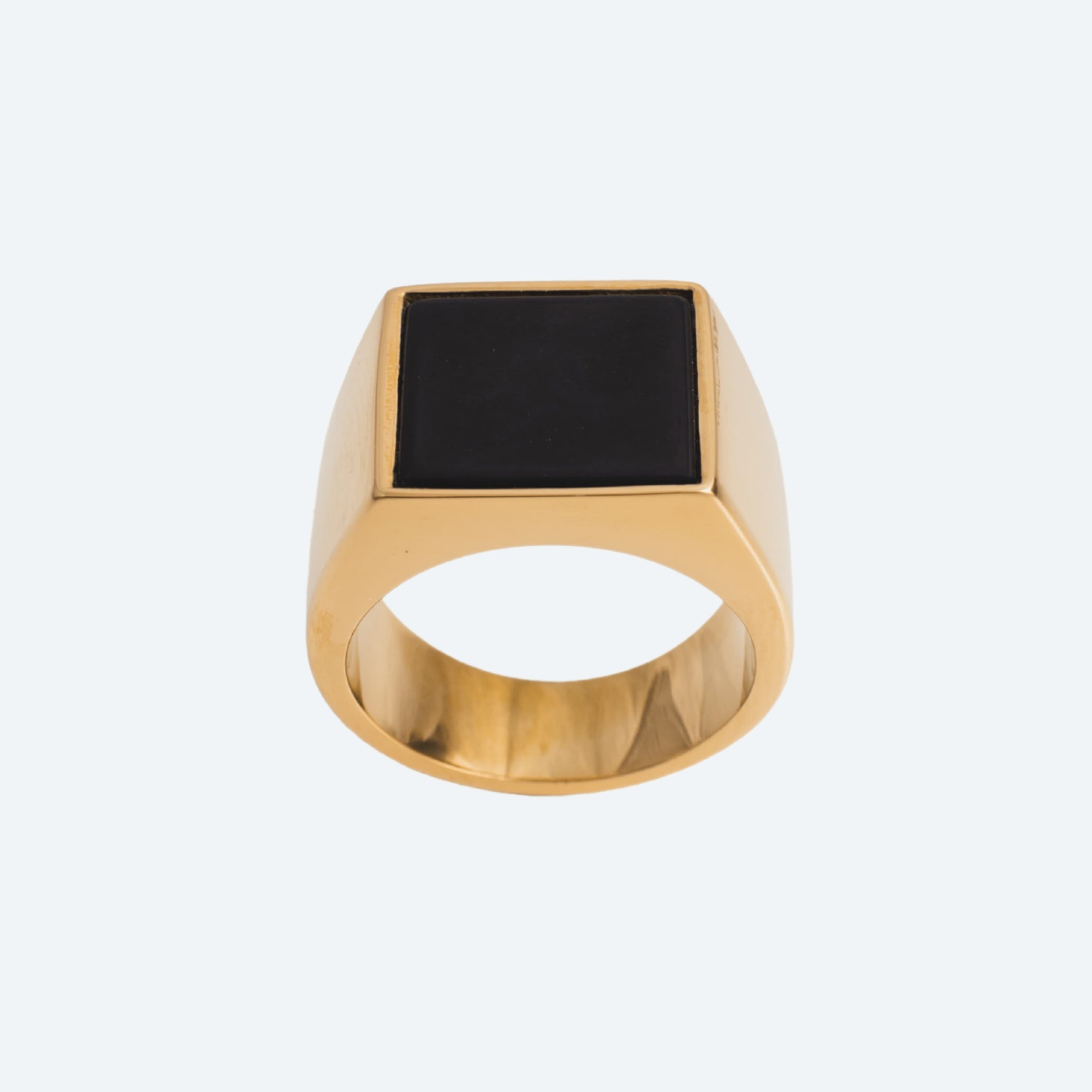 HOMME MENS BLACK SIGNET