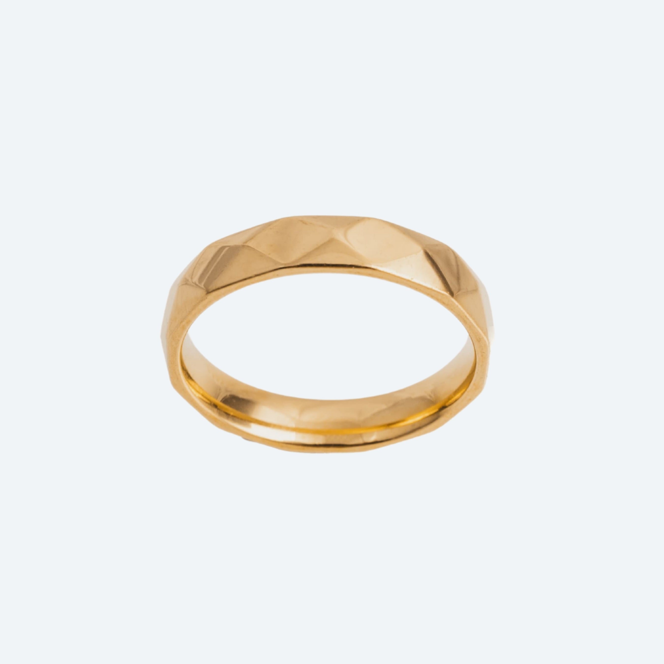 HOMME MENS TEXTURED RING