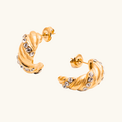 Liliana CZ Stone Studs - Water & Tarnish Proof