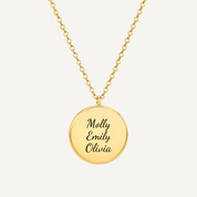 PERSONALISED CUBIC ZIRCONIA TREE OF LIFE NECKLACE (FREE ENGRAVING)