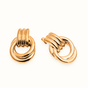 Louella Knot Earrings - Water & Tarnish Proof