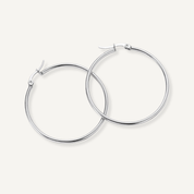 SILVER QUARTERLY HOOPS
