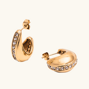 Alexandra CZ Teardrop Stud - Water & Tarnish Proof