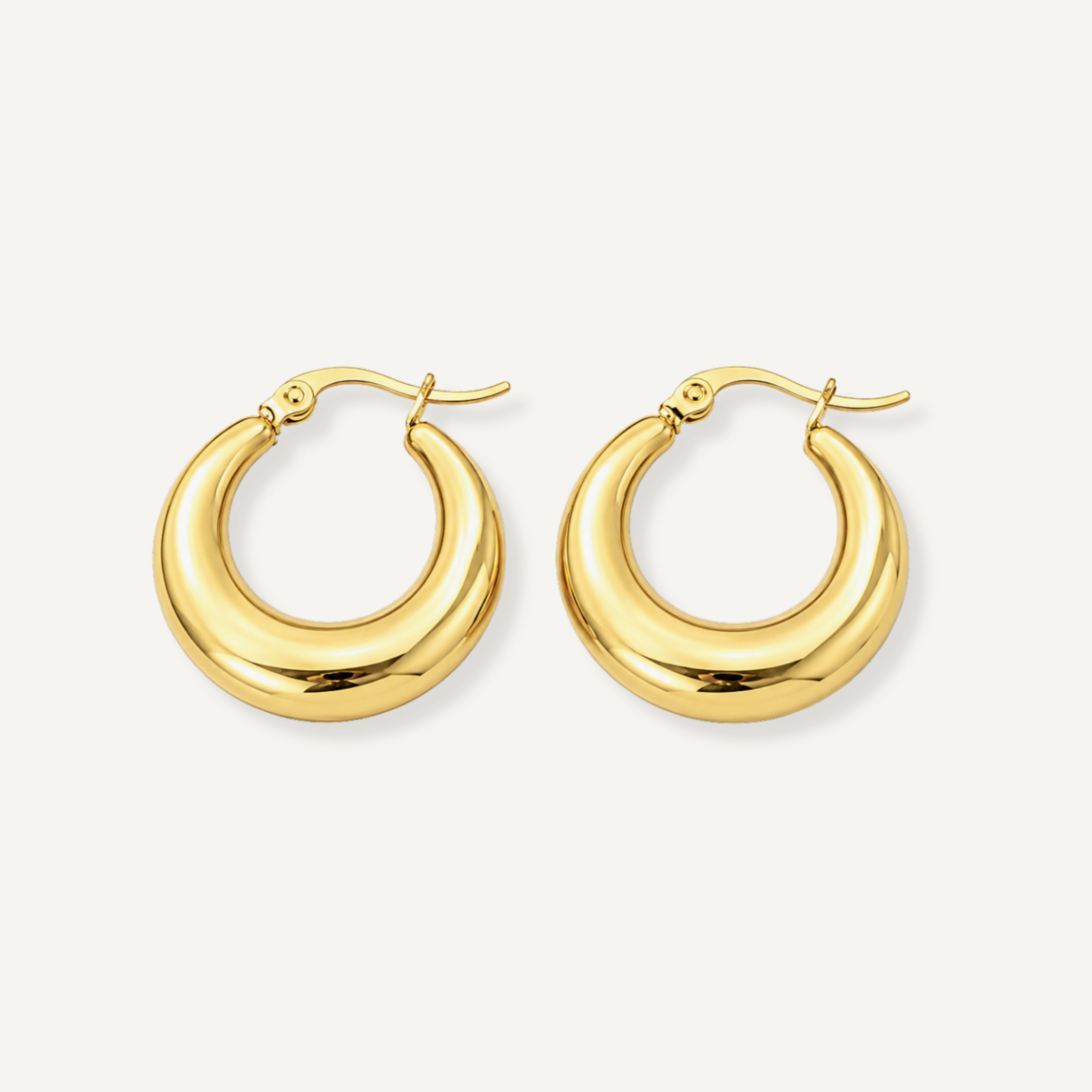 ESSENTIAL GOLD HOOPS