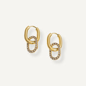 VICTORIA CUBIC ZIRCONIA HOOPS