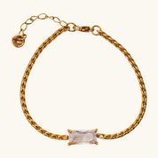 Sophia CZ Stone Bracelet - Water & Tarnish Proof