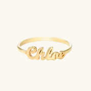 Personalised Name Ring (Ready in 5 weeks - ORDERS CLOSED FOR 2024)