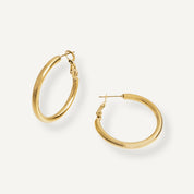 ELISE GOLD HOOPS