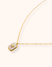 Cubic Zirconia Star Necklace - Water & Tarnish Proof