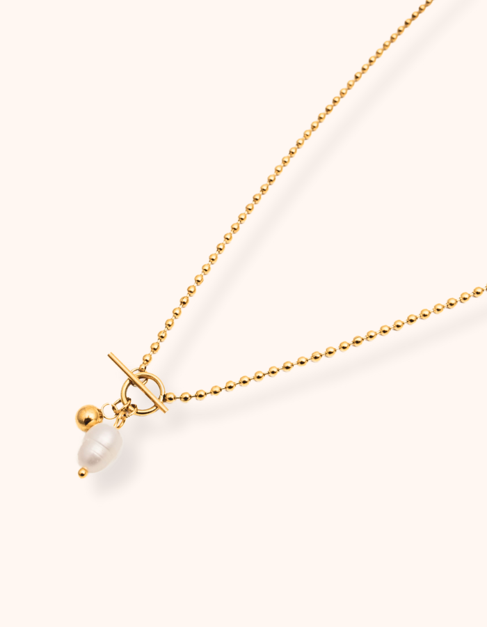 Lilly Freshwater Pearl Necklace - Water & Tarnish Proof
