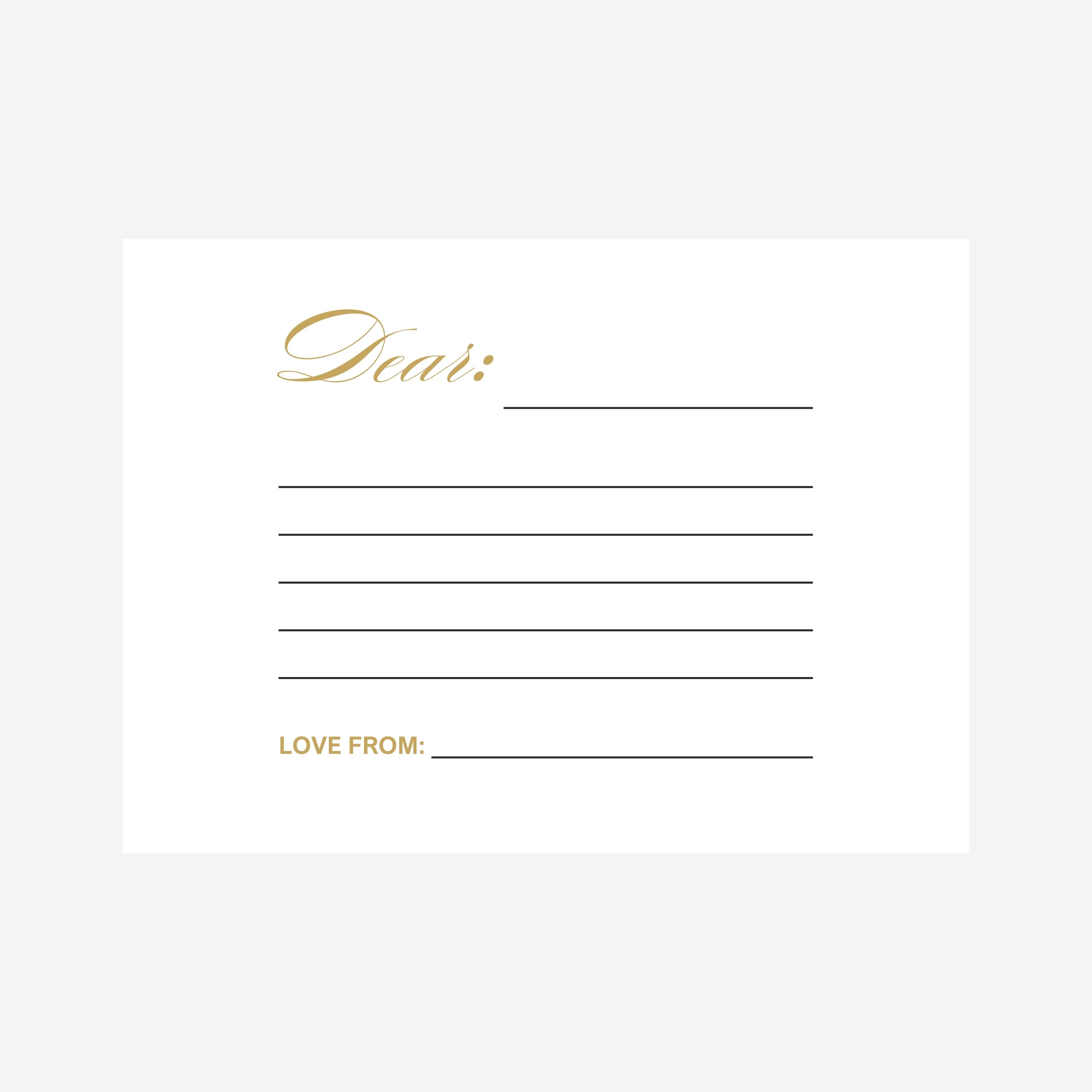 Especially for you Card