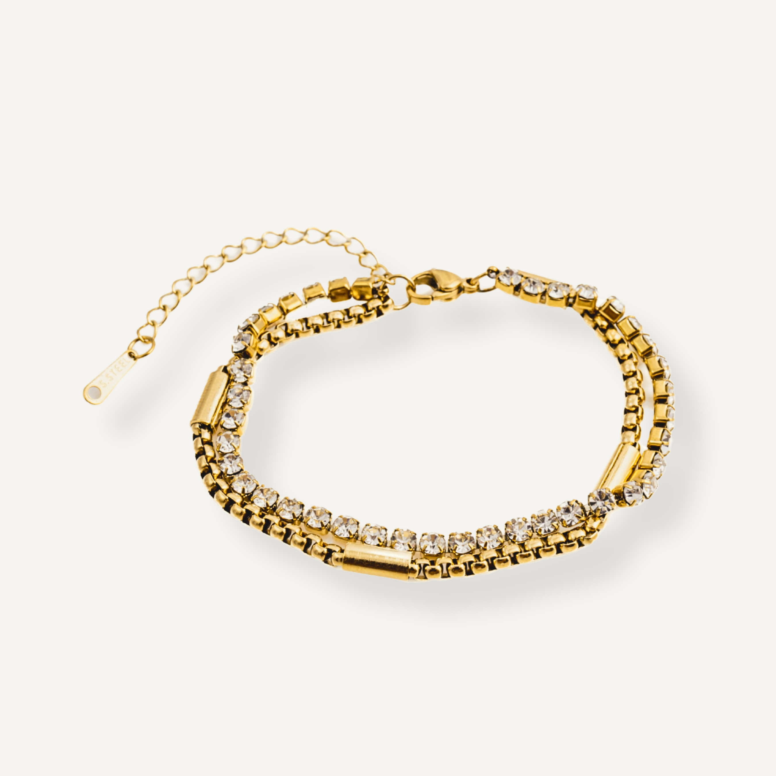 OPHELIA LAYERED TENNIS BRACELET