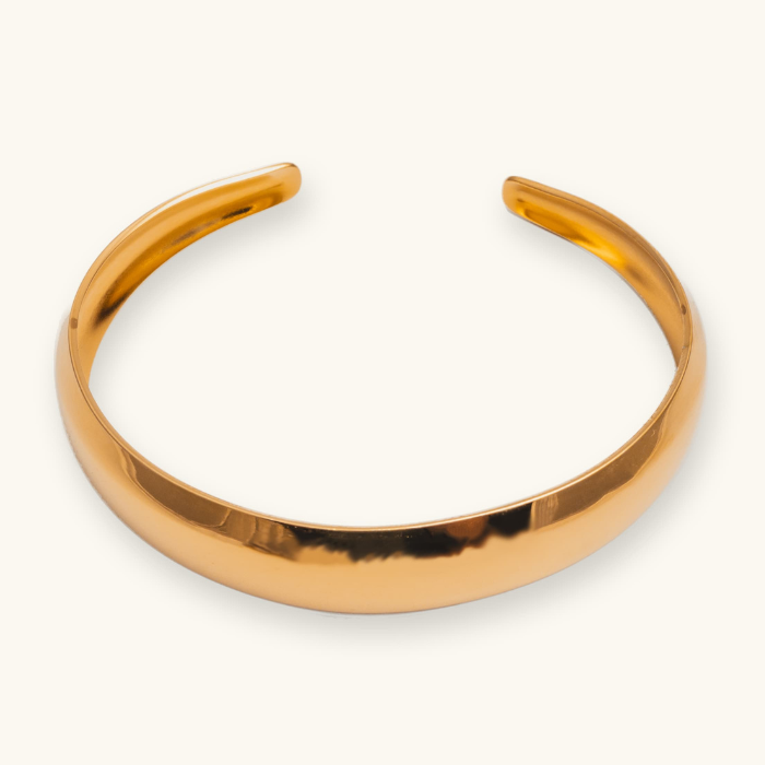 Sienna Adjustable Cuff Bangle - Water & Tarnish Proof