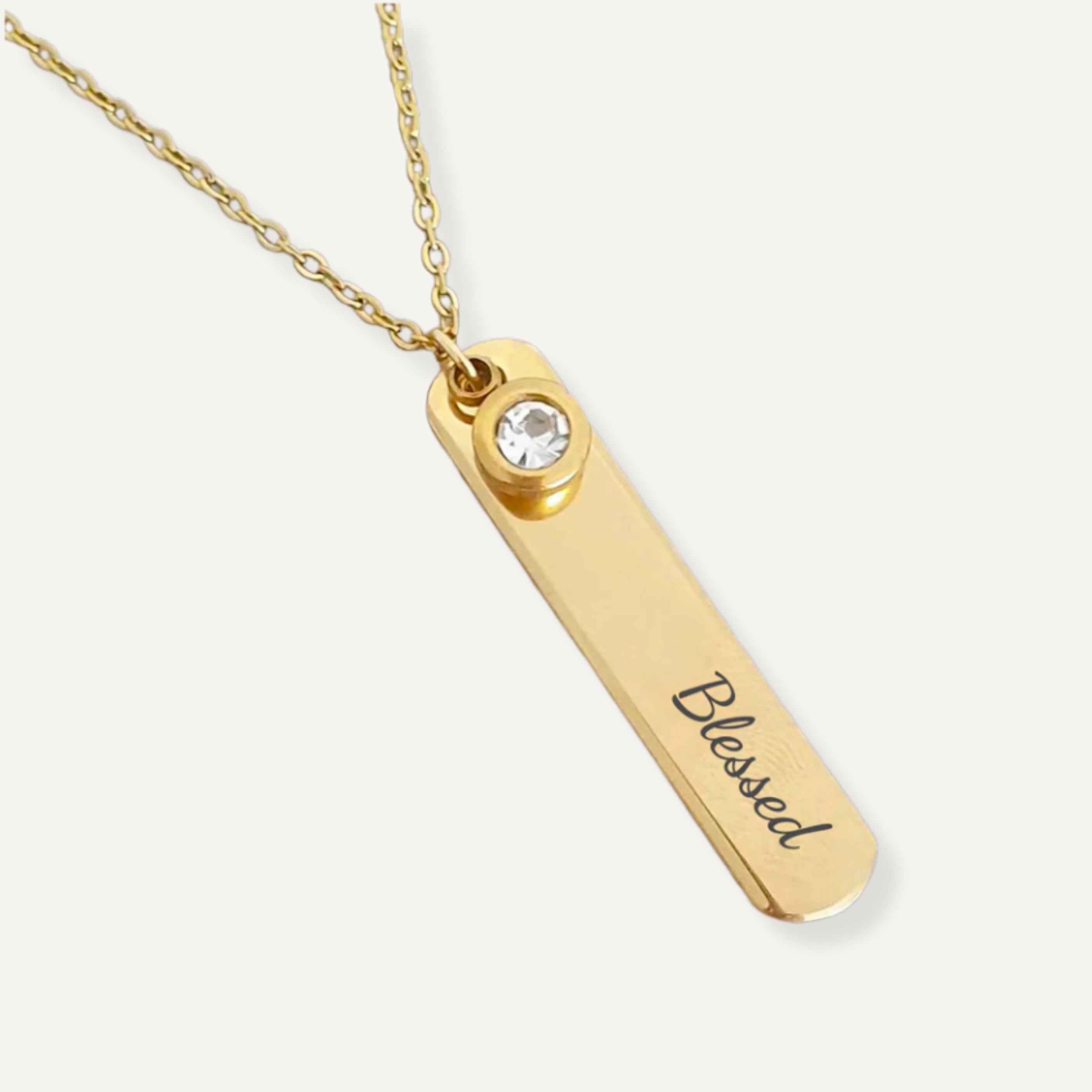 PERSONALISED BAR NECKLACE (READY IN 4 DAYS)