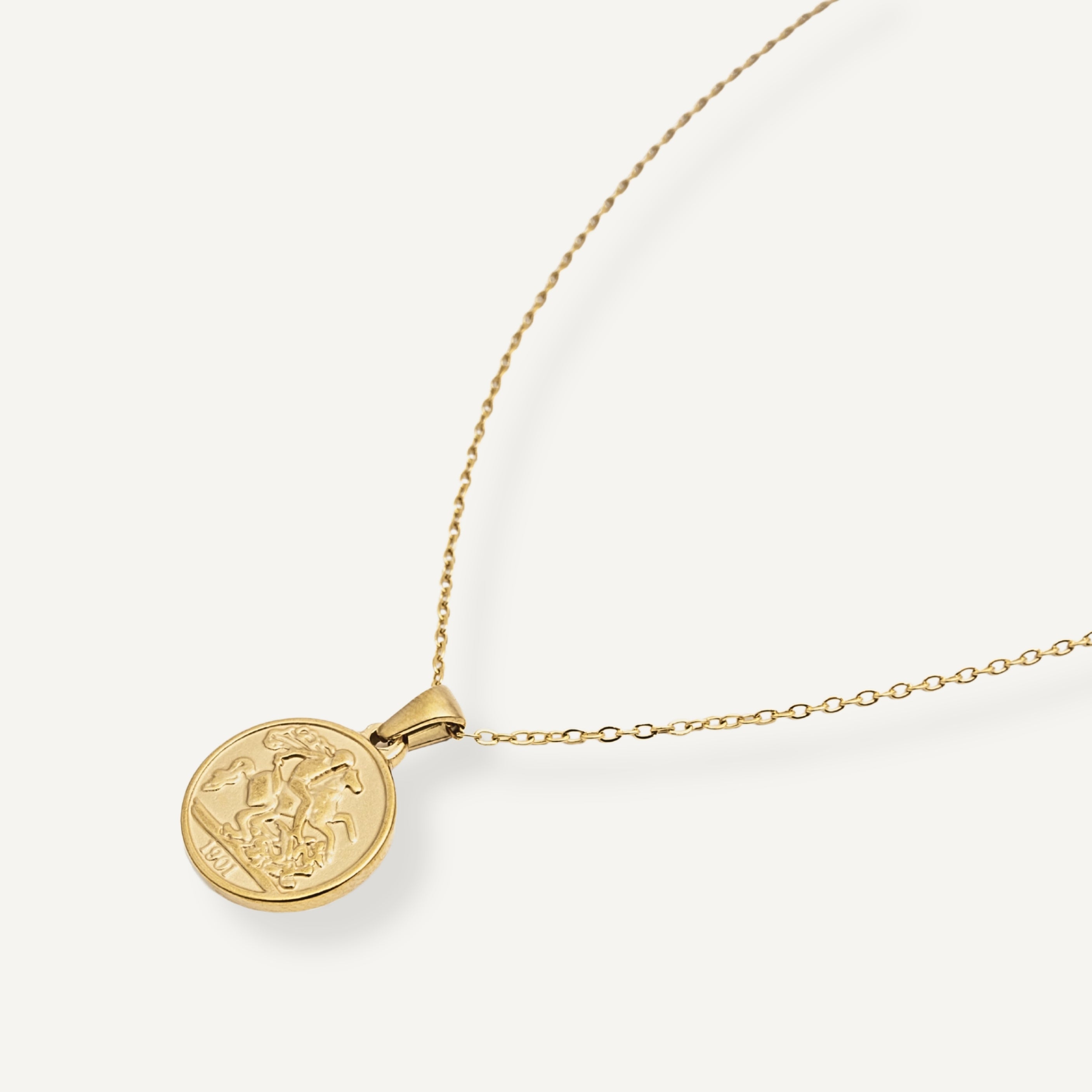 VINTAGE COIN NECKLACE