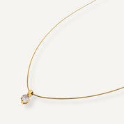MEREILLE CZ STONE NECKLACE