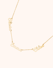 Personalised Multiple Names Necklace (Ready in 5 weeks)