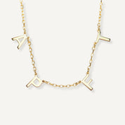 PERSONALISED INITIAL NECKLACE (READY IN 5 WEEKS)