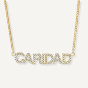 PERSONALISED CZ NAME NECKLACE (READY IN 5 WEEKS)