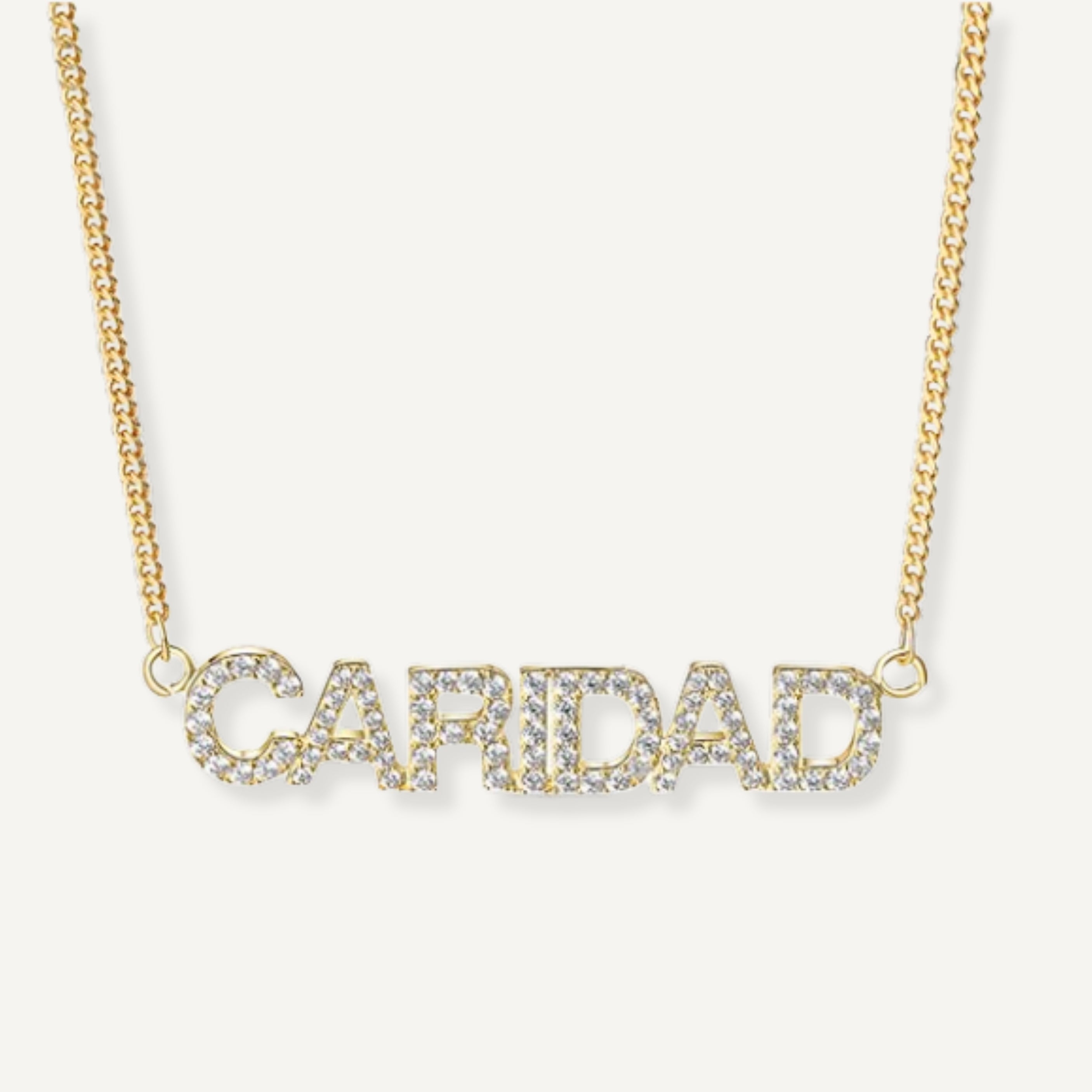 PERSONALISED CZ NAME NECKLACE (READY IN 5 WEEKS)