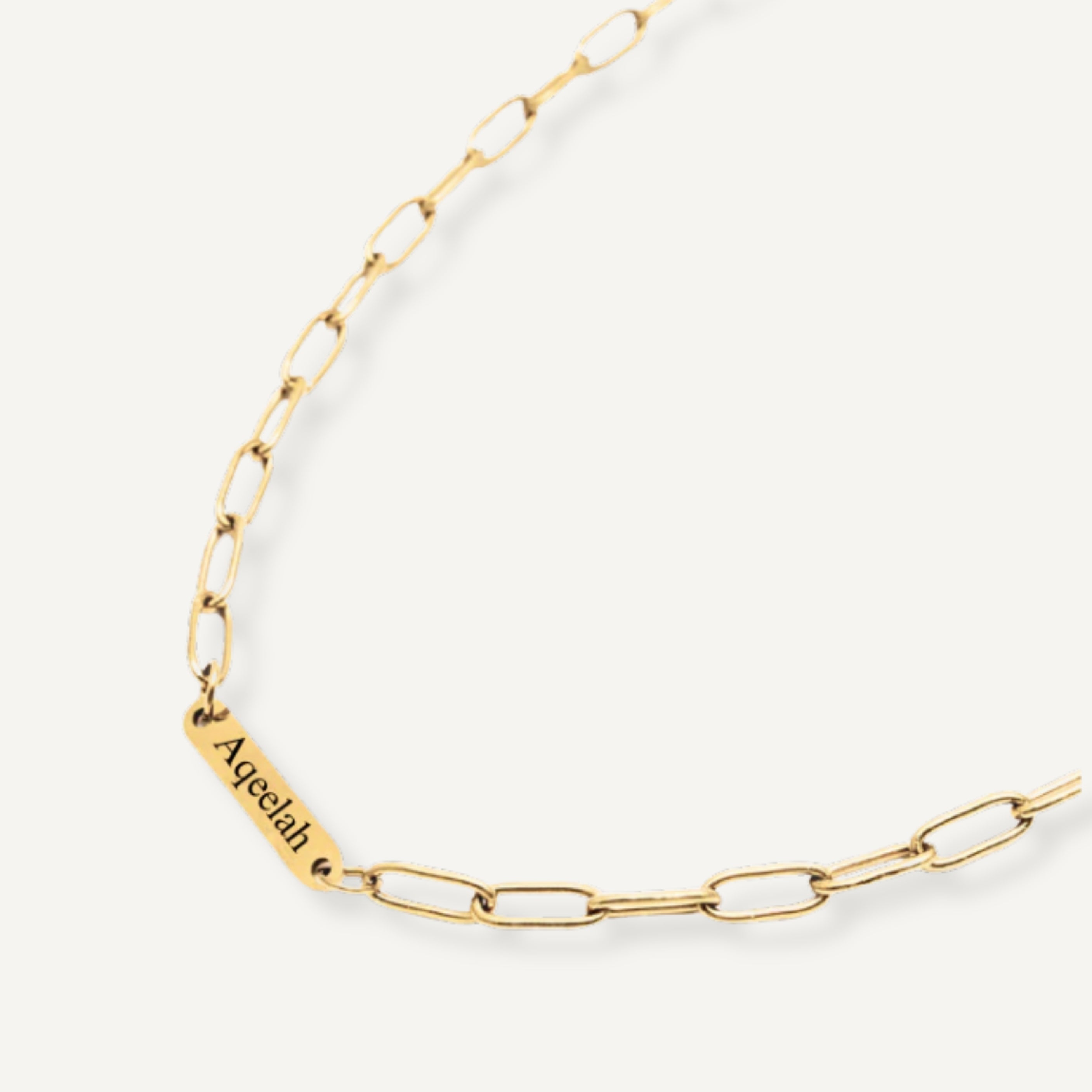PIVOT PERSONALISED BAR NECKLACE