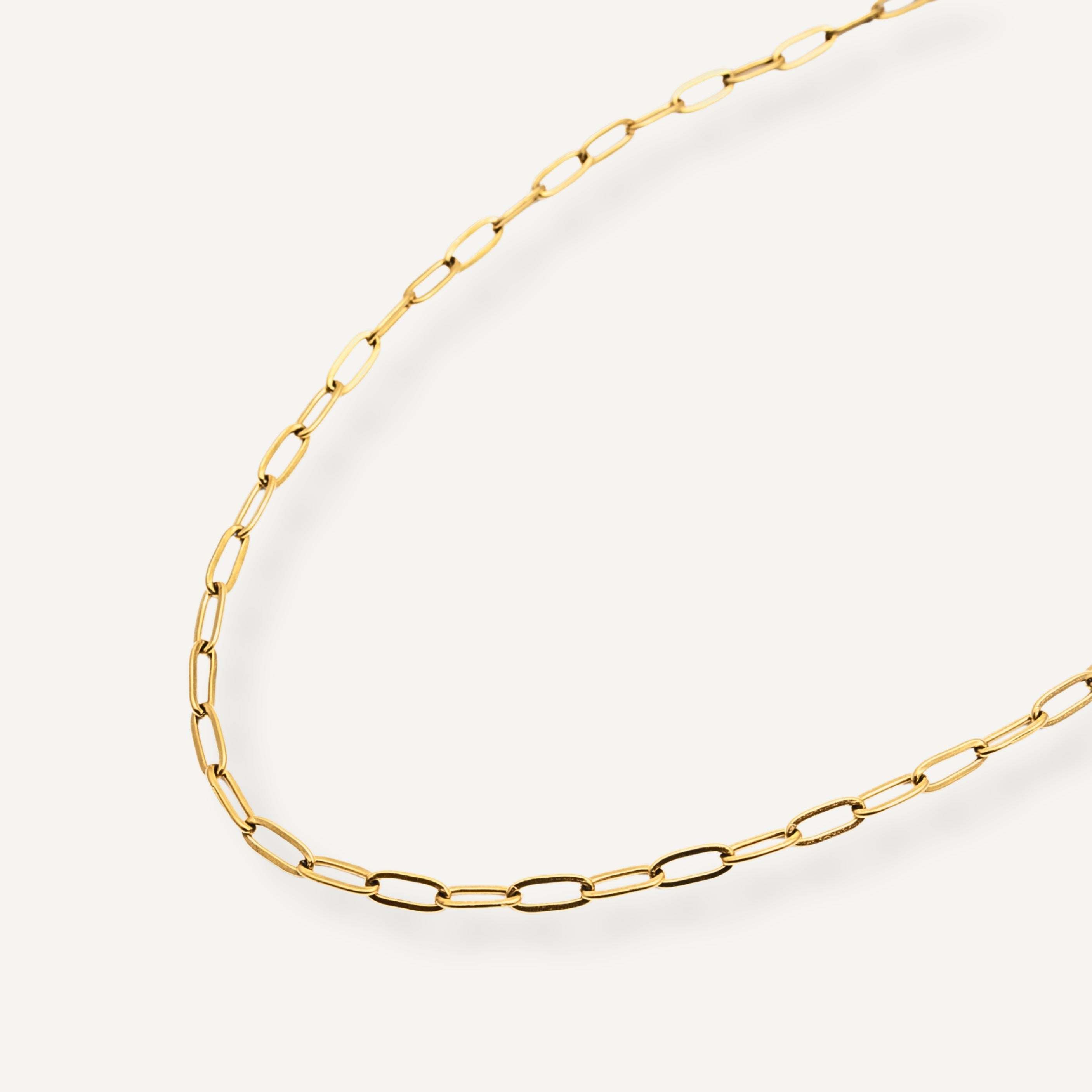 EZRA PAPERCLIP NECKLACE