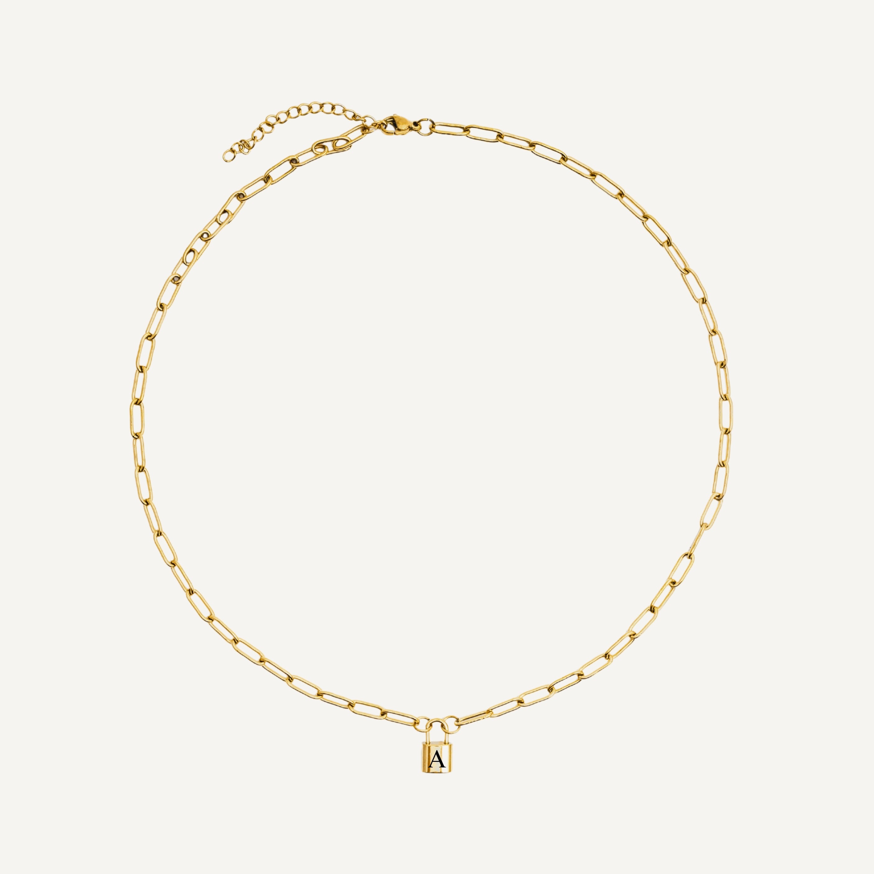 PERSONALISED PADLOCK NECKLACE
