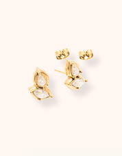 Motion CZ Studs - Water & Tarnish Proof