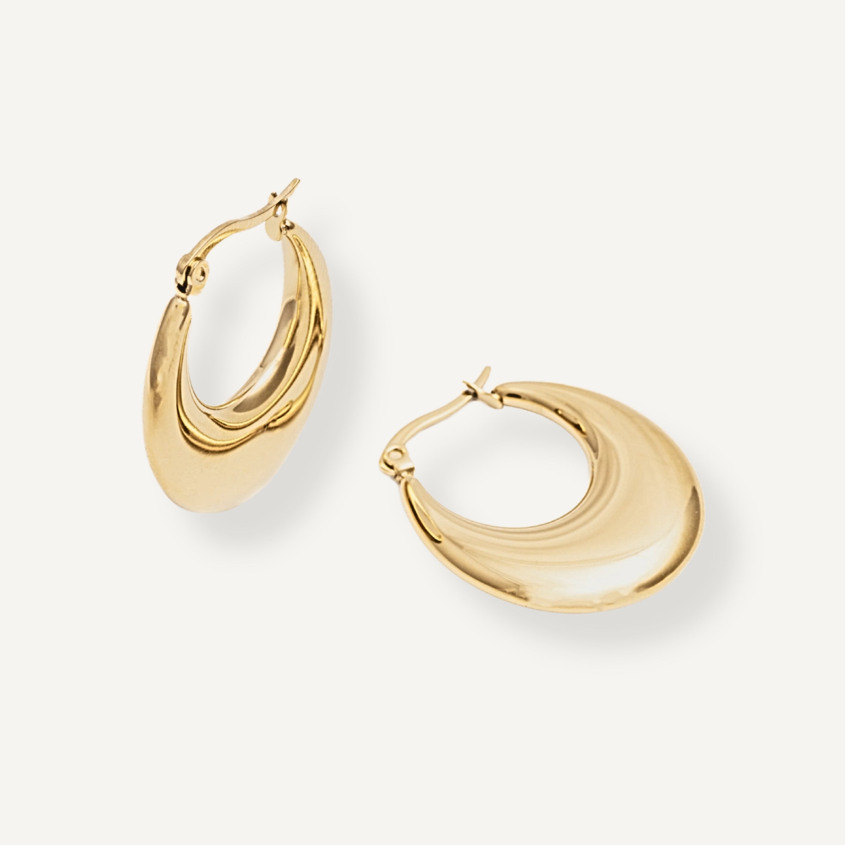 Estate Gold Hoops